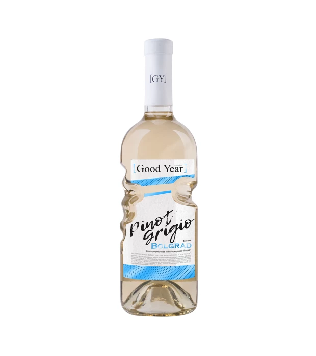 Вино Bolgrad Good Year Pino Grigio полусладкое белое 0,75л 9,5-14%