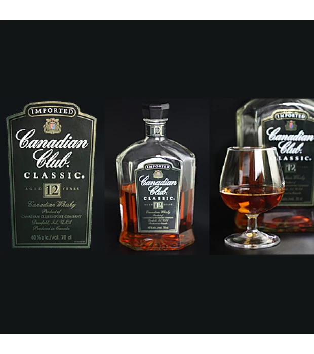 Виски бленд Canadian Club Classic 12 лет, Canadian Club Classic 12 years 0,7 л 40% купити