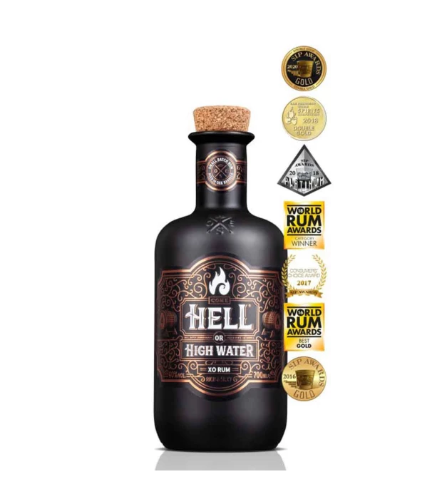 Ром Hell or High Water ХО 0,7л 40% купить