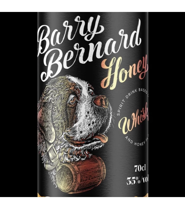 Алкогольный напиток Barry Bernard на основе виски с медовым вкусом 0,7л 35% купить