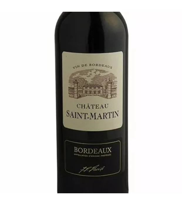 Вино Chateau Saint-Martin красное сухое 0,75л 12,5% купить