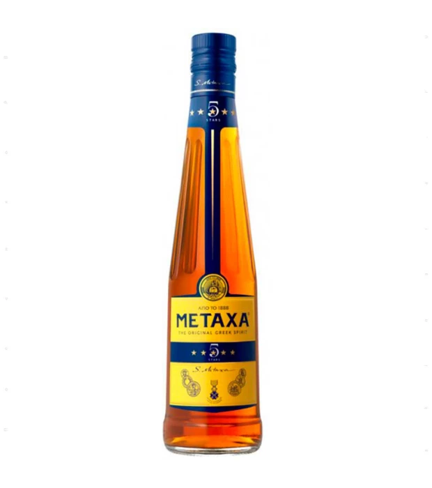 Бренди Metaxa 5 лет выдержки 0,5л 38%