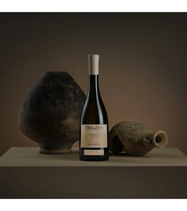 Вино Tbilvino Tsinandali біле сухе 0,75л 12,5% купити