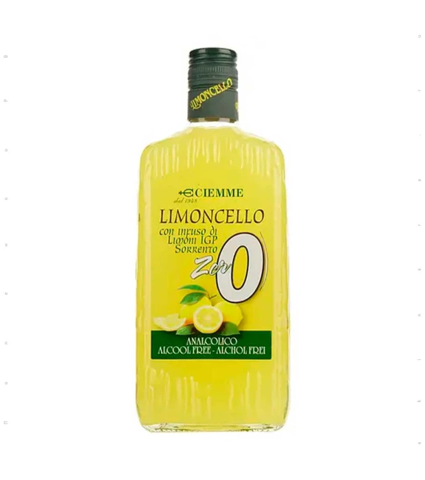Безалкогольный напиток Limoncello Zero IGP Sorrento Безалкогольный 0,7л %