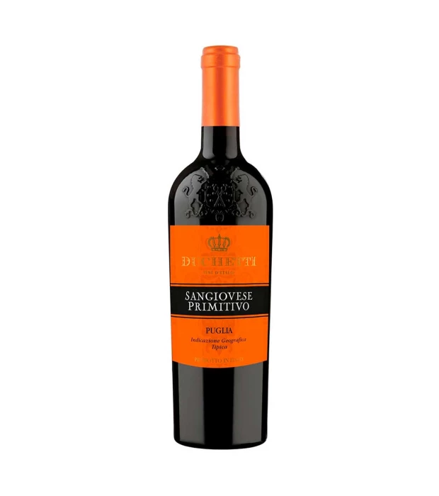 Вино Duchetti Sangiovese Primitivo красное сухое 0,75л 13,5%