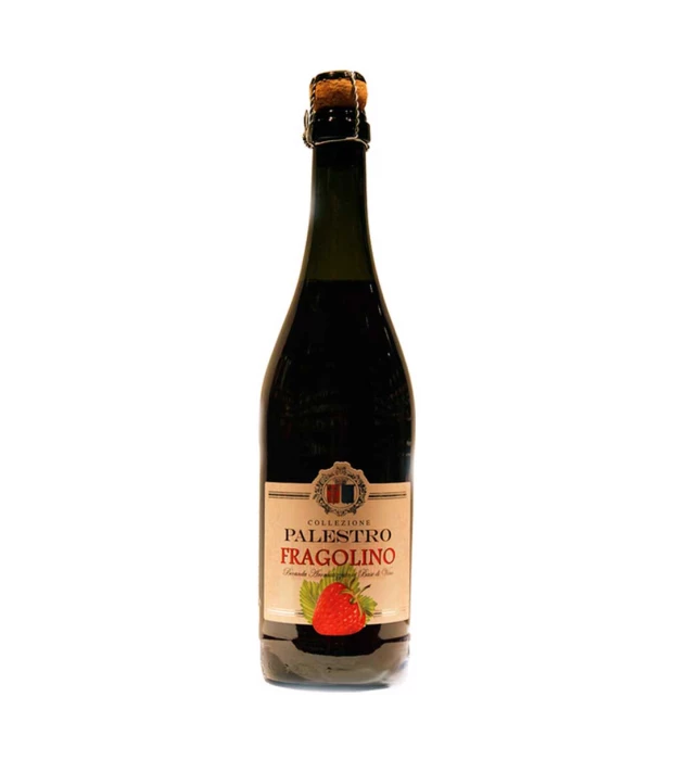 Фраголино игристое Fratelli Palestro красное десертное 0,75л 7,5%