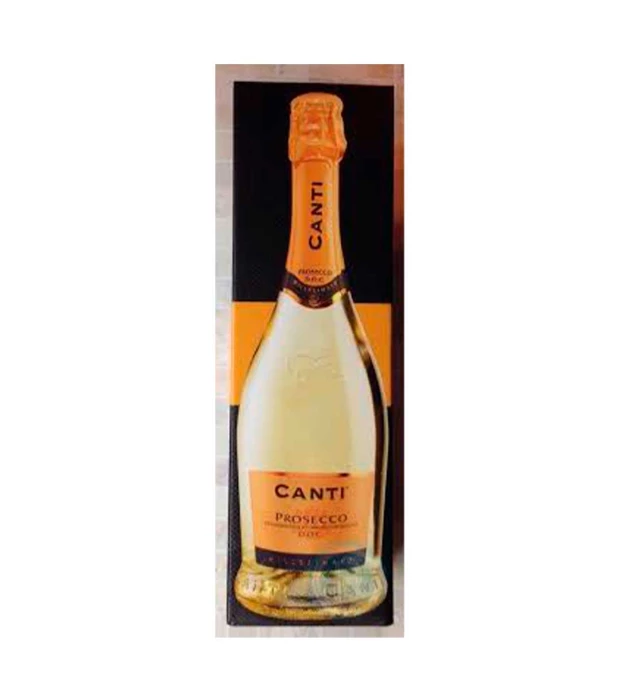 Вино игристое Canti Prosecco Millesimato белое экстра-сухое в подарочной коробке 0,75л 11,5%