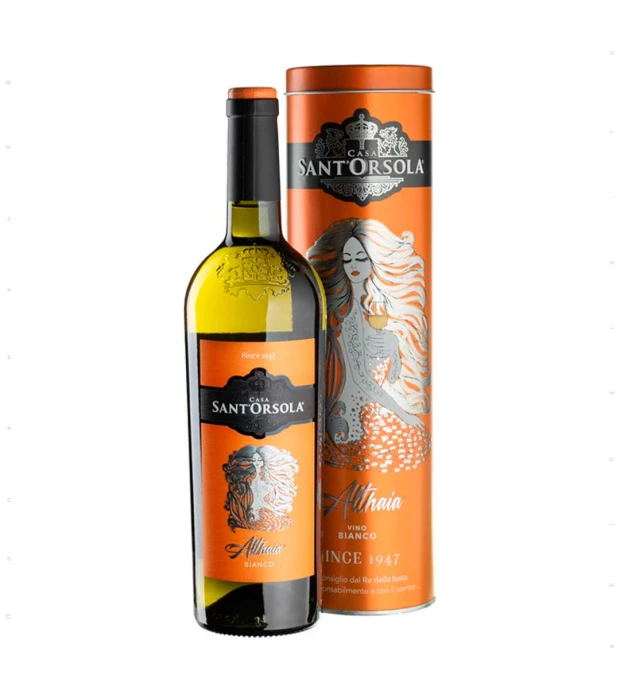 Вино Sant'Orsola Althaia White біле сухе 0,75 л 12,5%