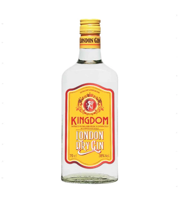 Джин Kingdom London Dry Gin 0,7 л 38%