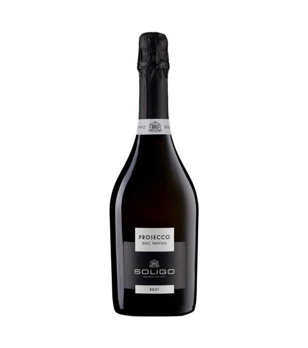 Вино игристое Soligo Prosecco Treviso Brut белое брют 0,75л 11%