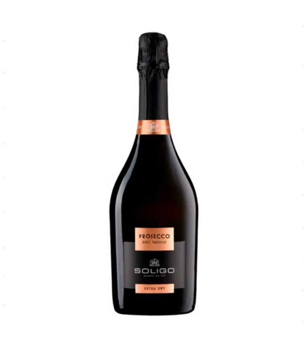 Вино игристое Soligo Prosecco Treviso Extra Dry белое экстра-сухое 0,75л 11%