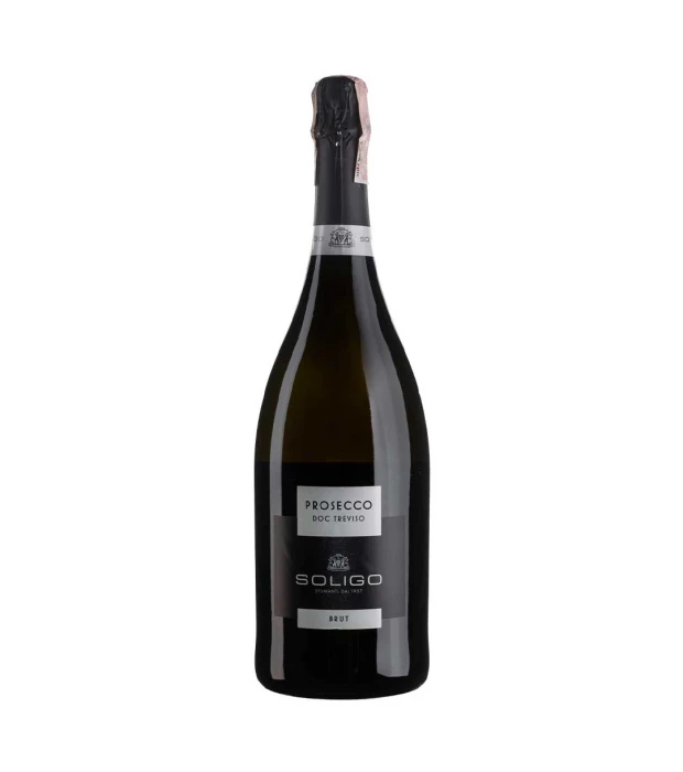 Вино игристое Soligo Prosecco Treviso Brut белое брют 1,5л 11%