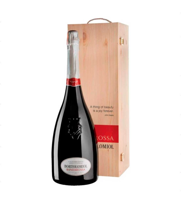 Вино игристое Bortolomiol Bandarossa Valdobbiadene Prosecco Superiore белое экстра-сухое 0,75л 11,5%