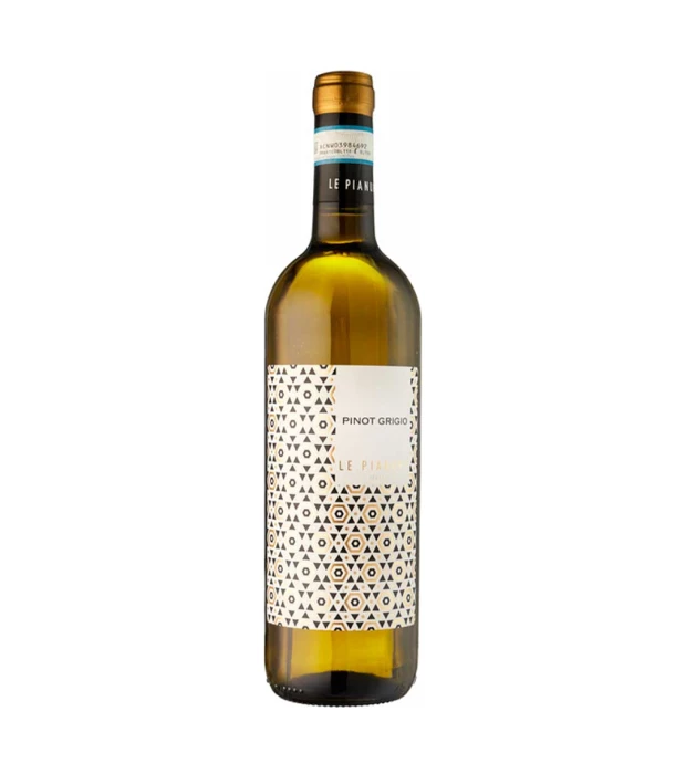 Вино LE PIANURE Pinot Grigio Doc delle Venezie 0,75л 12%