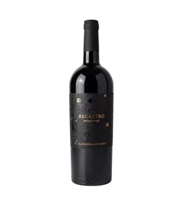 Вино Vigna madre Primitivo Recastro червоне сухе 0,75 л 14,5%
