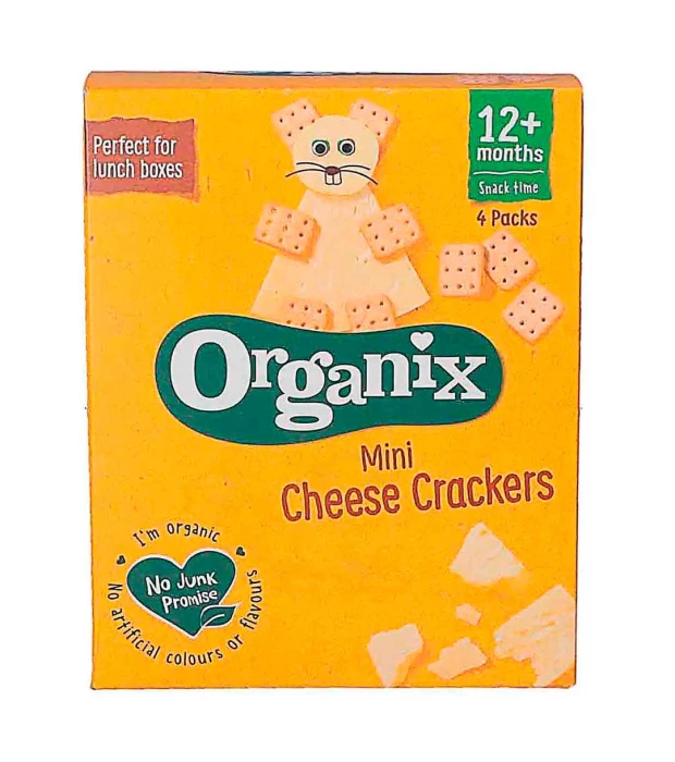 Крекеры мини сырные органические (с 12 месяцев) Organix 20 г