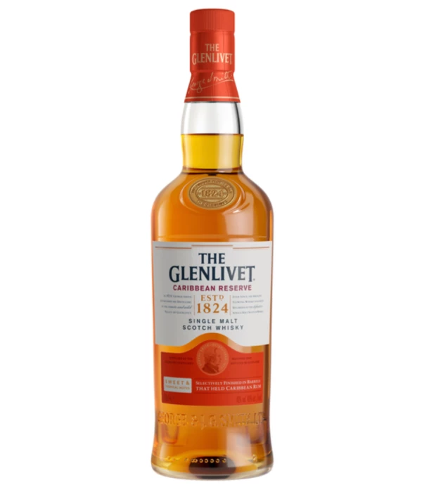 Виски The Glenlivet Caribbean Reserve 0,7л 35%
