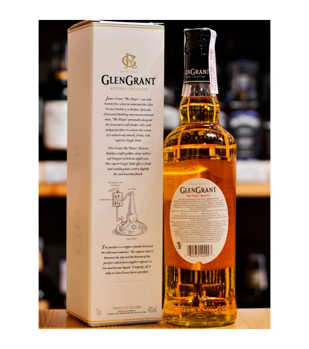 Виски The Glen Grant the Majors Reserve 5 лет выдержки 1 л 40% купить