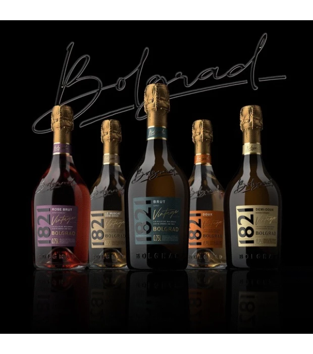 Шампанское Bolgrad 1821 Doux Vintage Bolgrad сладкое 0,75л 10,5-12,5% в Украине