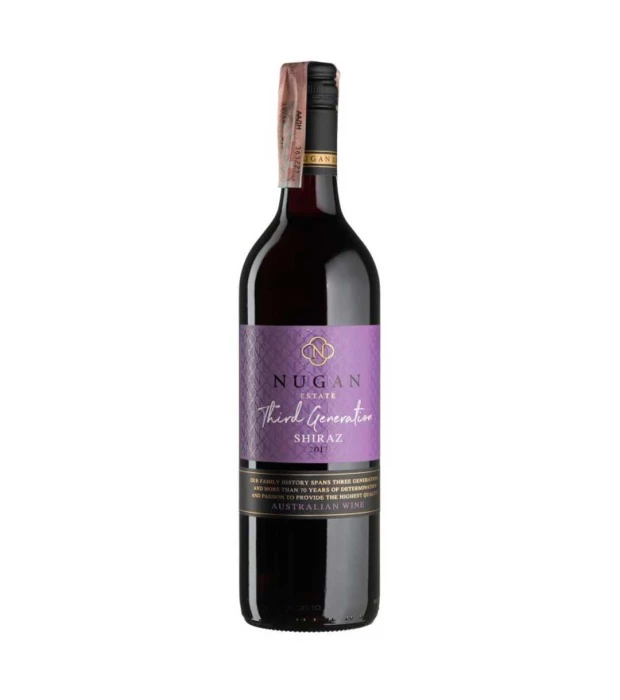 Вино Nugan Estate Shiraz Third Generation красное сухое 0,75л 14%
