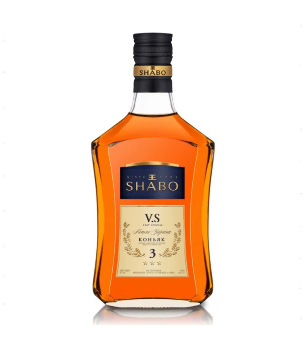 Коньяк Украины Shabo VS 3 года выдержки 0,25л 40%
