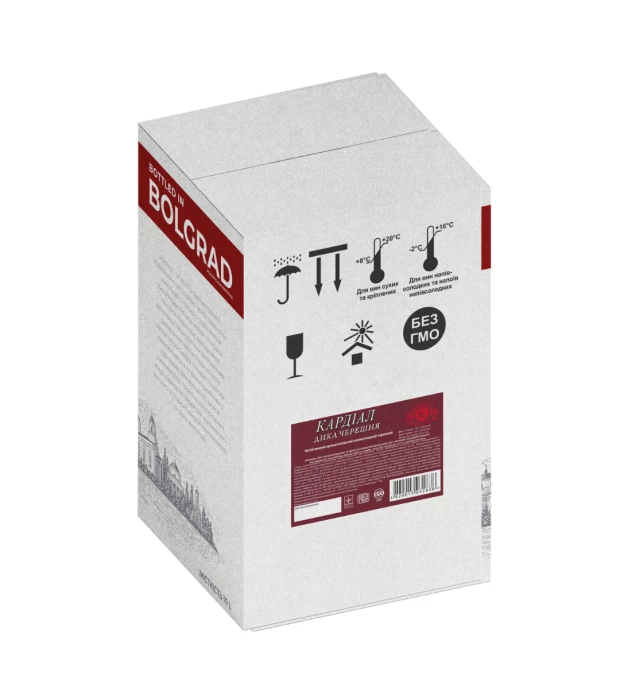 Напиток винный Болград Кардиал Дикая Черешня красный 10л 9-12% купить