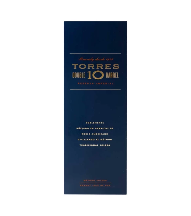Бренди Torres 10 Double Barrel 0,7л 38%