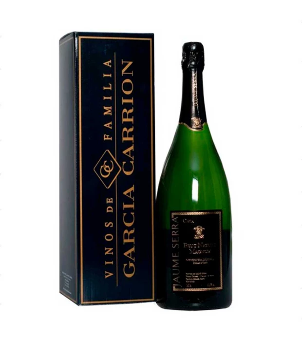 Вино игристое Cava Jaume Serra Brut Nature белое брют 1,5л 11,5%