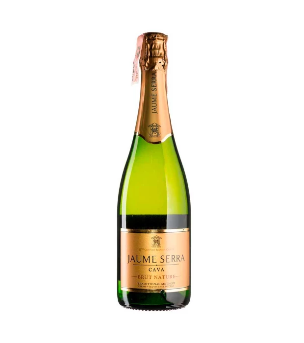 Вино игристое Cava Jaume Brut Nature белое брют 0,75л 11,5%