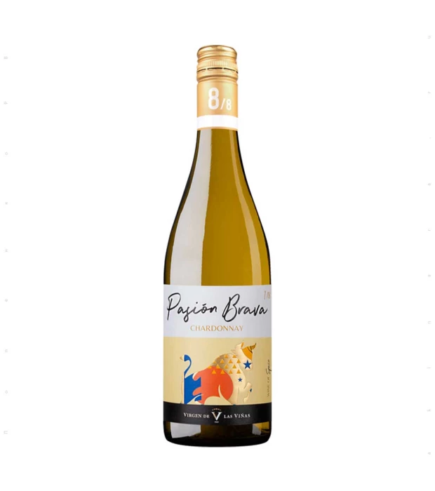 Вино Pasion Brava Chardonnay белое сухое 0,75л 10,5-15%