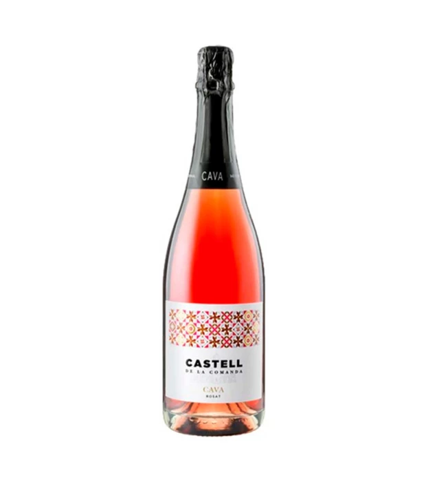 Вино CASTELL DE LA COMANDA CAVA BRUT ROSE розовое сухое 0,75л 11,5%