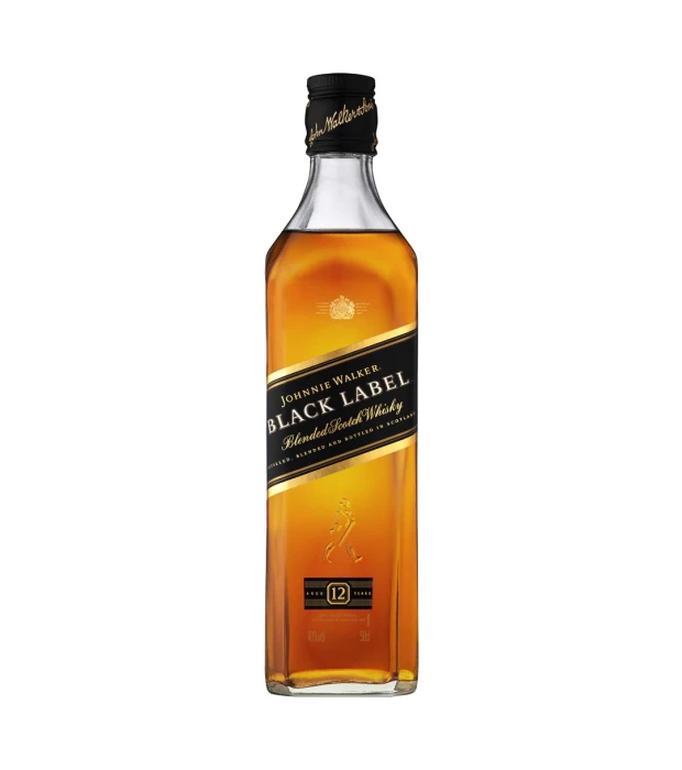 Виски Johnnie Walker Black label 12 лет выдержки 0,5 л 40%