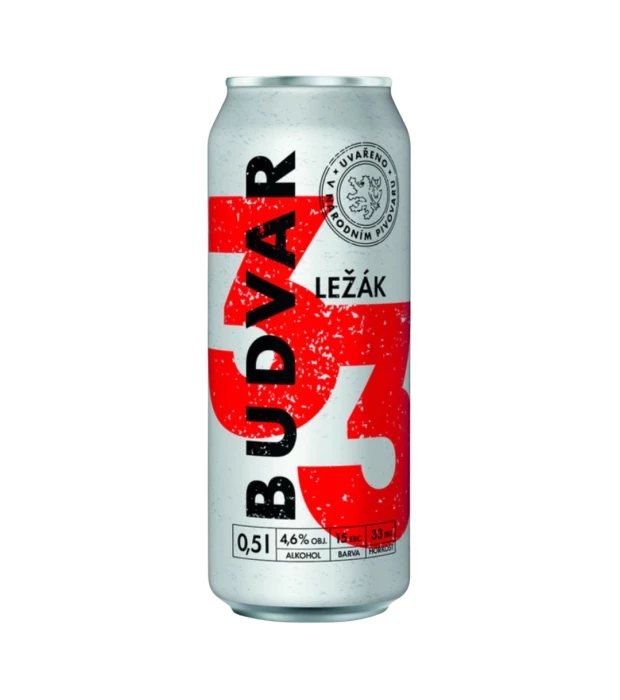 Пиво Budvar 33 светлое фильтрованное 0,5л 4,6%