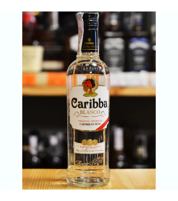 Ром эстонский Caribba Blanco 0,5л 37,5% купить