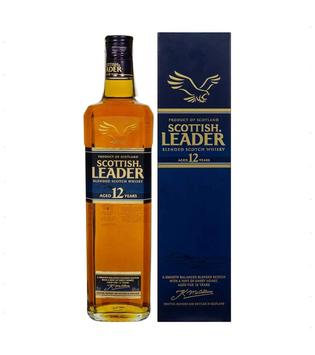 Виски Scottish Leader 12 лет выдержки 0,7 л 40%