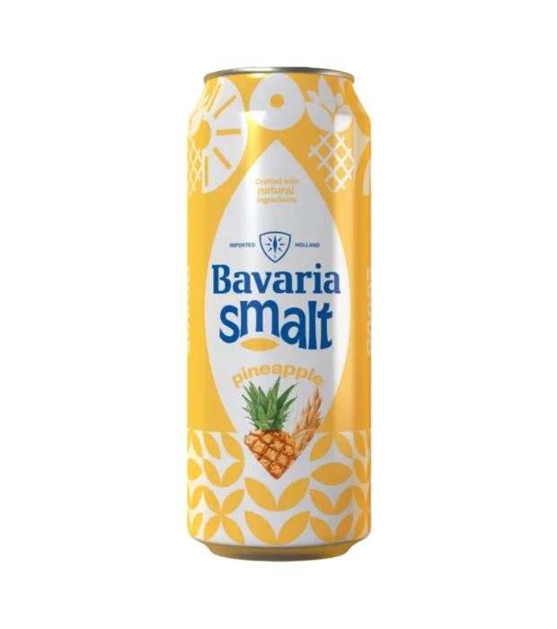 Пиво Bavaria Smalt Pineapple безалкогольный газированный 0,5л 0%