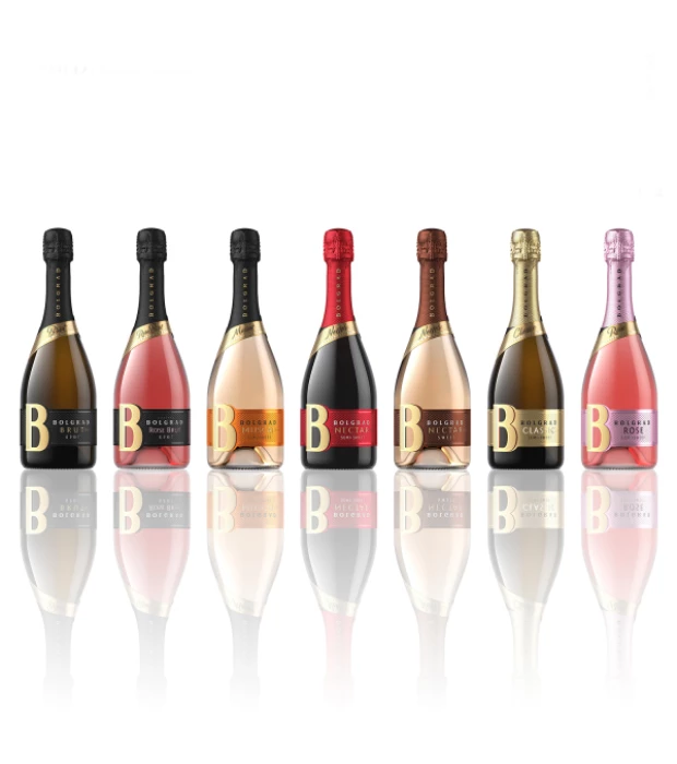 Вино игристое Bolgrad Rose розовое полусладкое 0,75л 10-13,5% в Украине