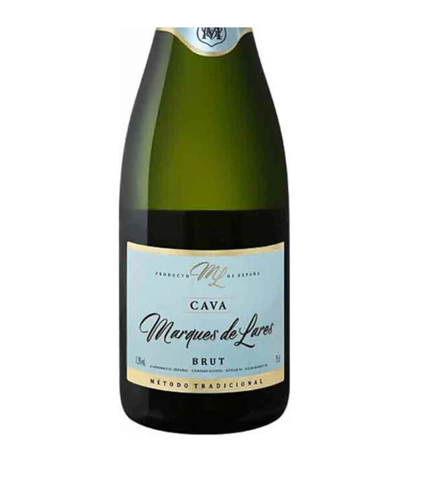 Вино игристое Marques de Lares CAVA Bianco Brut біле сухое 0,75л 11,5% (0157) купить
