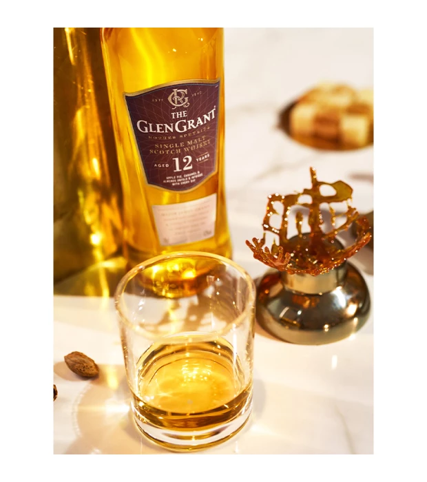 Виски The Glen Grant 12 лет выдержки 1 л 43% купить