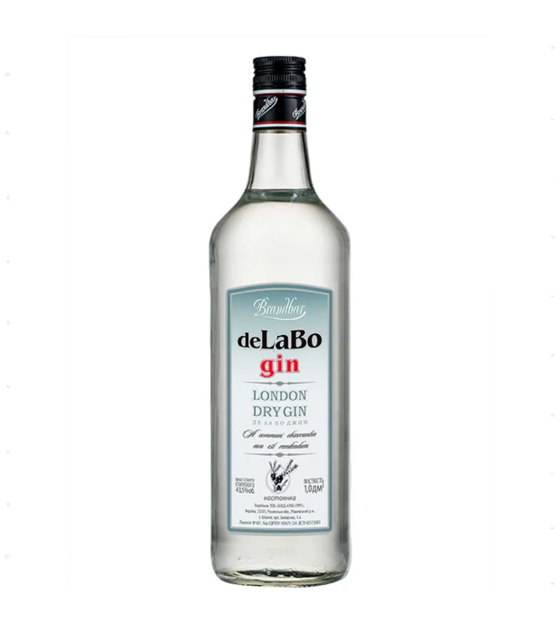 Настойка Джин Brandbar deLaBo 1 л 43,5%
