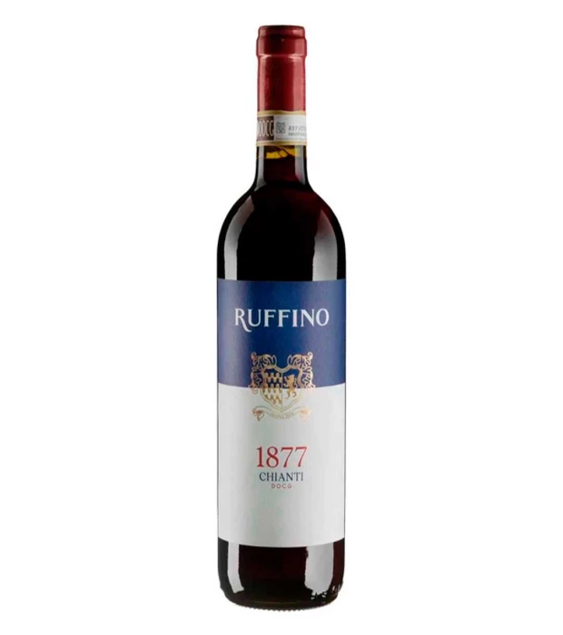 Вино красное сухое Ruffino Chianti 1877 0,75л 13%