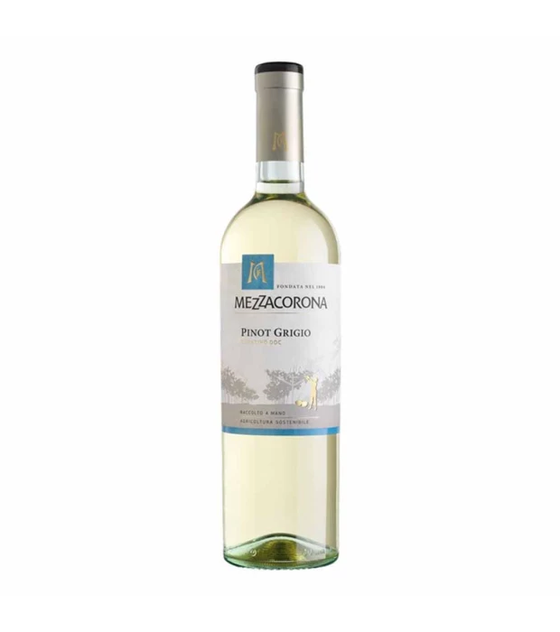Вино Mezzacorona Pinot Grigio белое сухое 0,75л 12,5%