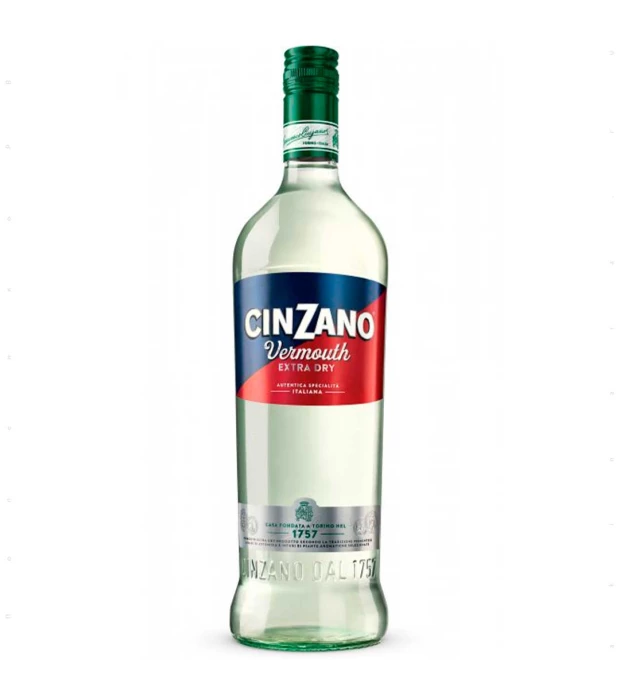 Вермут Cinzano Extra Dry сухой 1л 18%