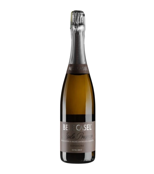 Вино игристое белое экстра брют Bele Casel Asolo Prosecco Superiore DOCG Extra Brut 0,75л 11,5%