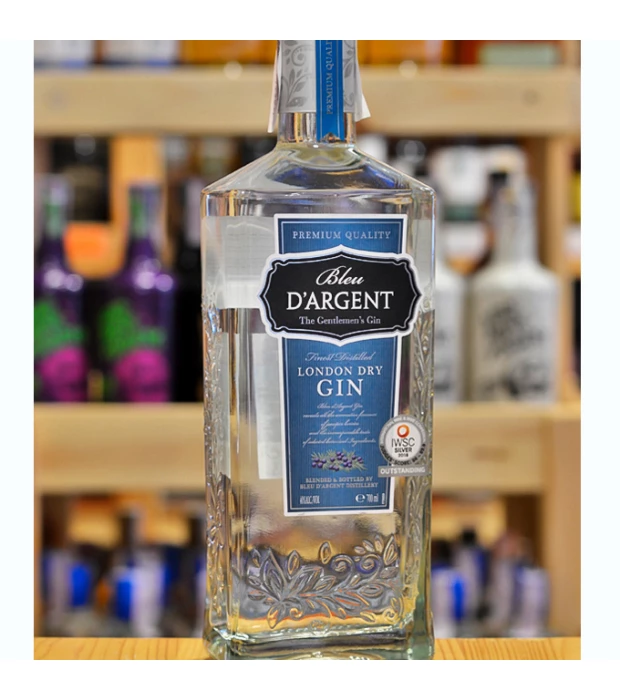 Джин Bleu D'Argent London Dry Gin 0,7 л 43,50% купить