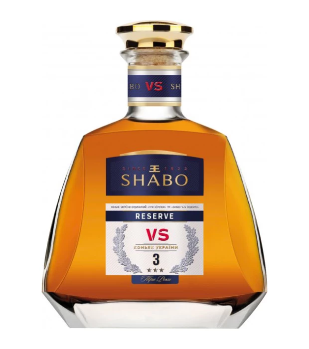 Коньяк Украины Shabo Reserve V.S. 3 года выдержки 0,5л 40%
