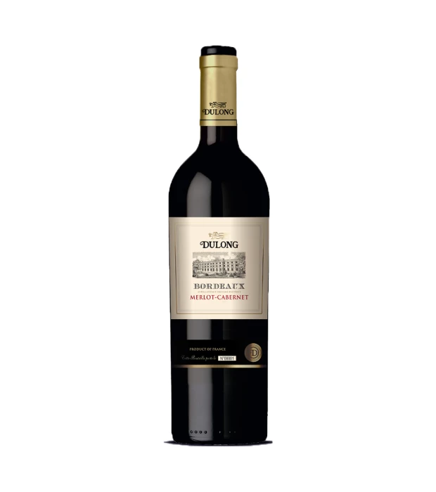 Вино Dulong Bordeaux Merlot-Cabernet красное сухое 0,75л 13%