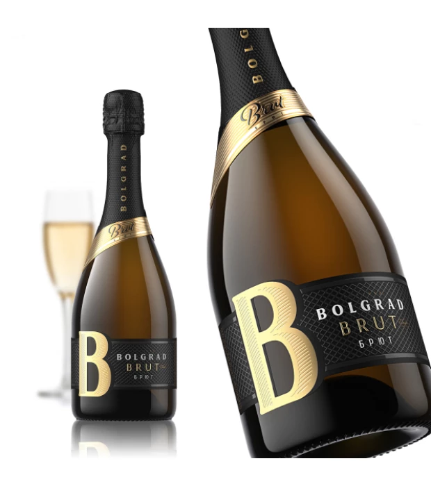 Вино игристое Bolgrad Classic белое брют 0,75л 10,5-12,5% купить
