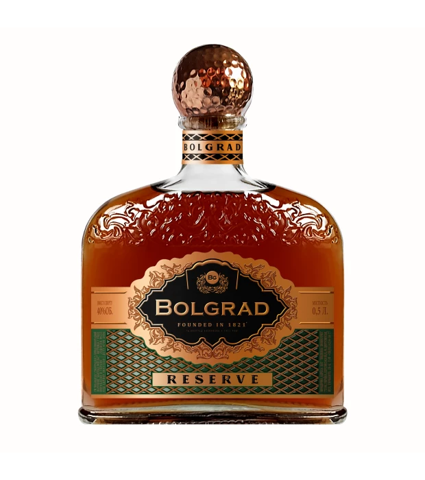 Бренди Bolgrad Reserve 4 года выдержки 0,5л 40%