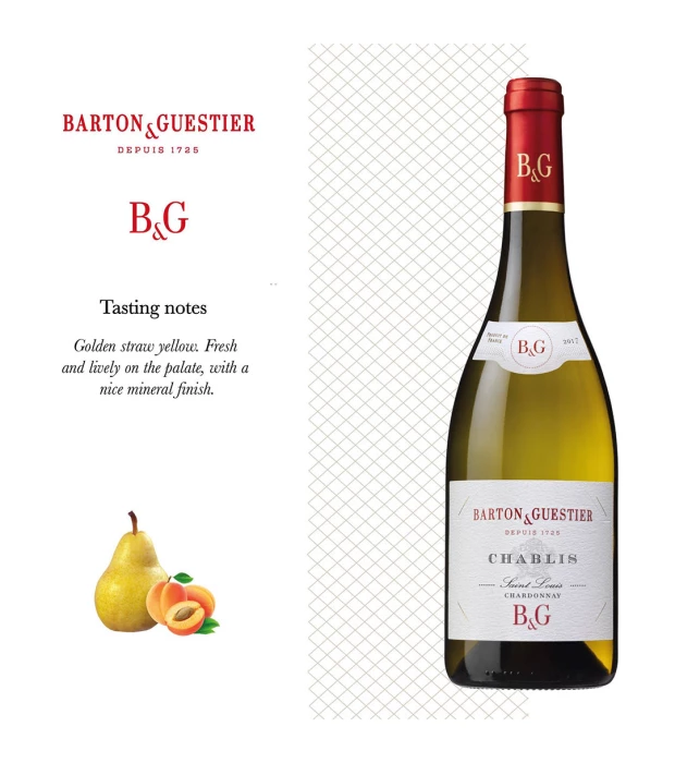 Вино Barton & Guestier Chablis Passeport белое сухое 0,75л 12% купить